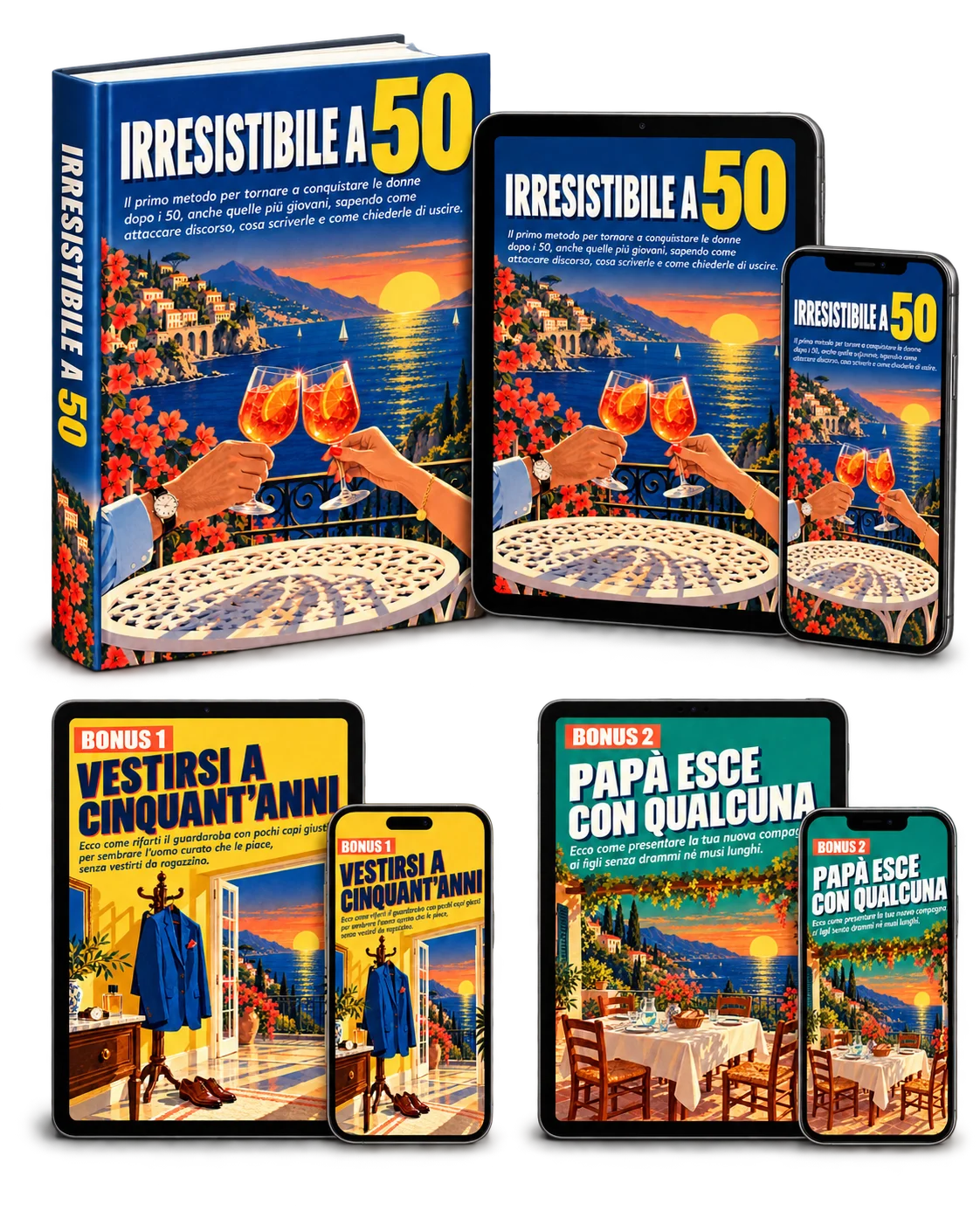 La guida Irresistibile a 50 con i due bonus
